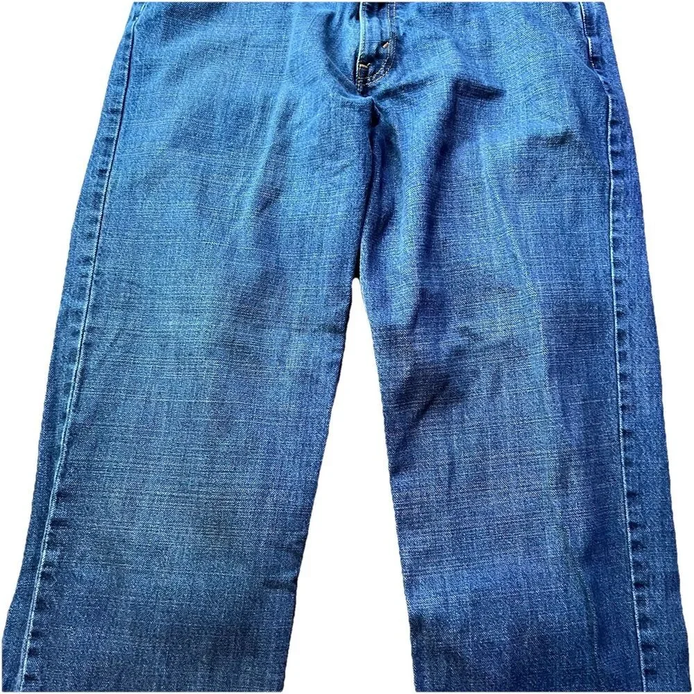 Levi's Signature Relaxed Medium Wash Denim Blue Jeans Men's 36x34